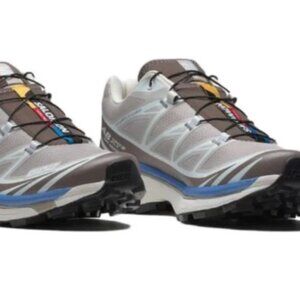 SALOMON XT-6 'Silver Cloud Iron Ultramarine EU SIZE 38